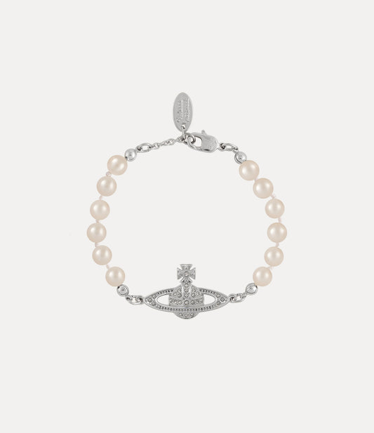 Mini Bas Relief Pearl Bracelet