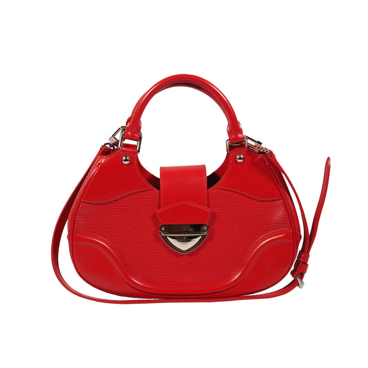 Louis Vuitton  Epi Montaigne Sac Rouge