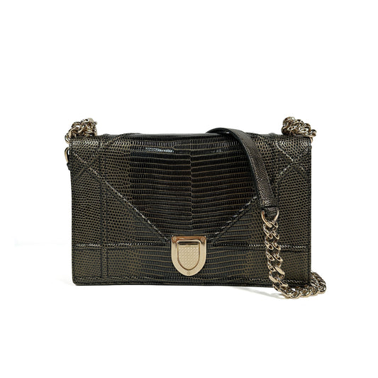 Dior Diorama Lizard Handbag