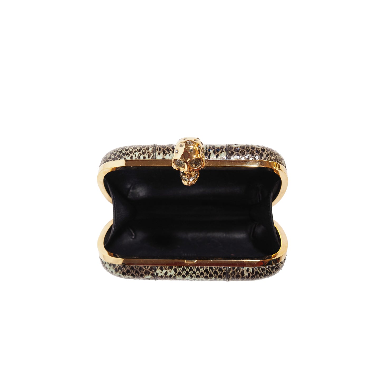 Alexander McQueen Skull Clutch Bag