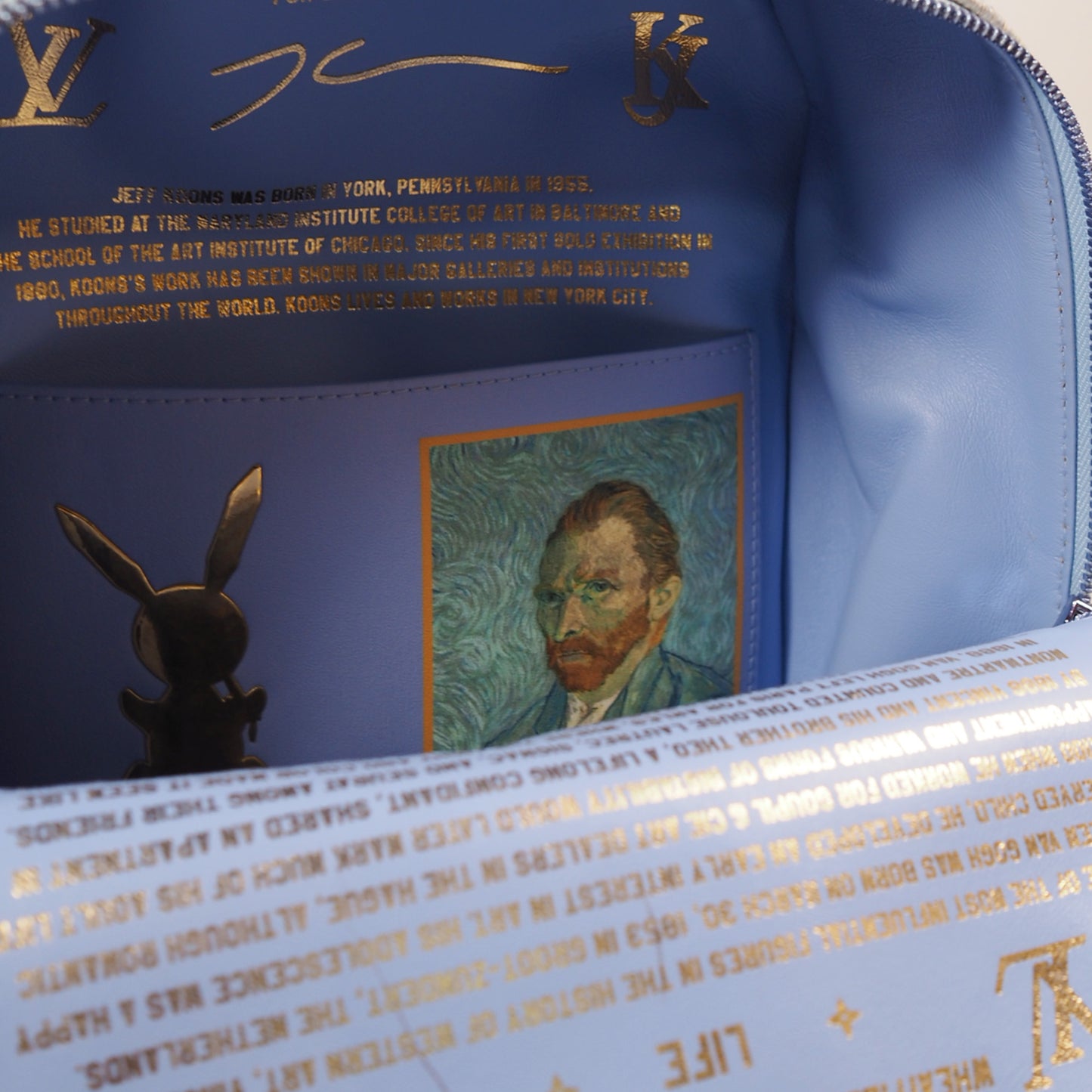 Louis Vuitton x Jeff Koons Van Gogh Masters Collection Backpack