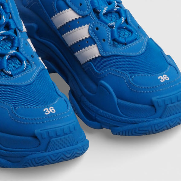adidas x Balenciaga Triple S Sneaker in Blue – Bunboo London