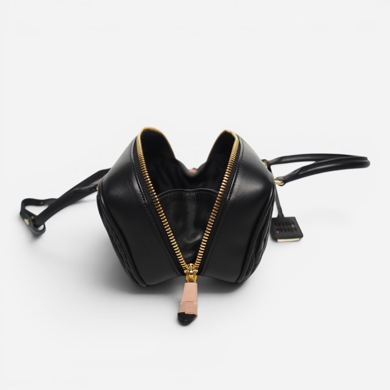 Miu Miu Arcadie Lamb Leather Shoulder Bag in Black – Bunboo London