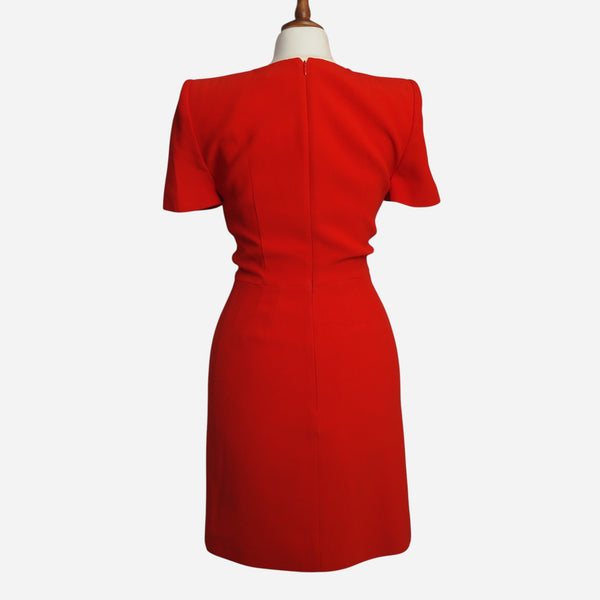alexander mcqueen red dress Pleated Neck This garment is also corset back prom dress Simple Black Satin Mermaid Color:Vintage Espresso (616)