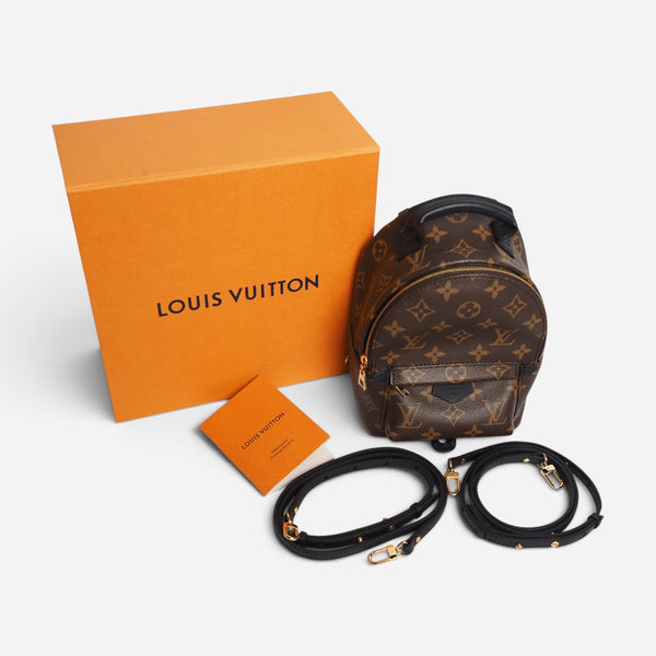 Louis Vuitton Palm Springs Mini Backpack in Monogram Canvas – Bunboo London