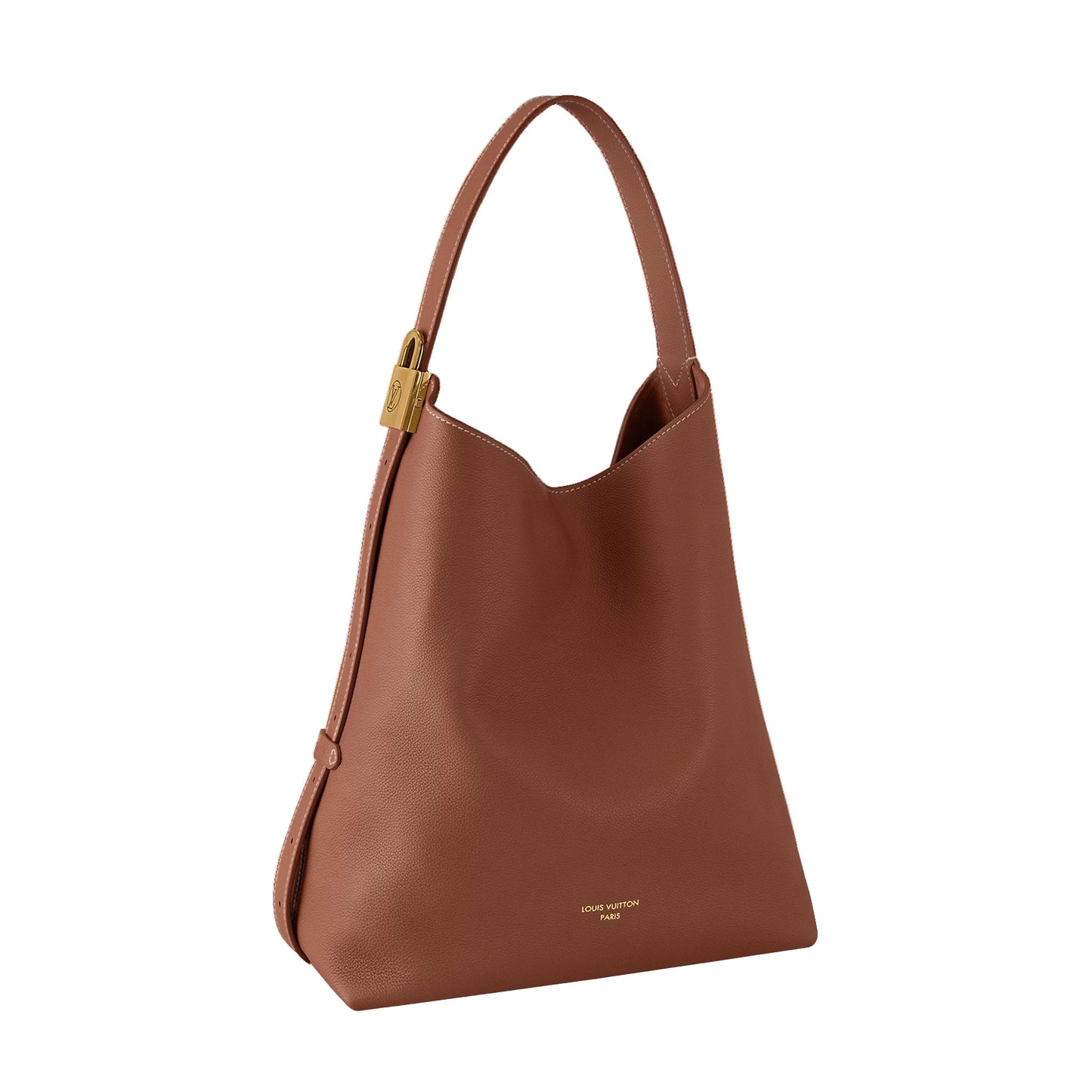 LV Low Key Hobo MM Bag- Cognac