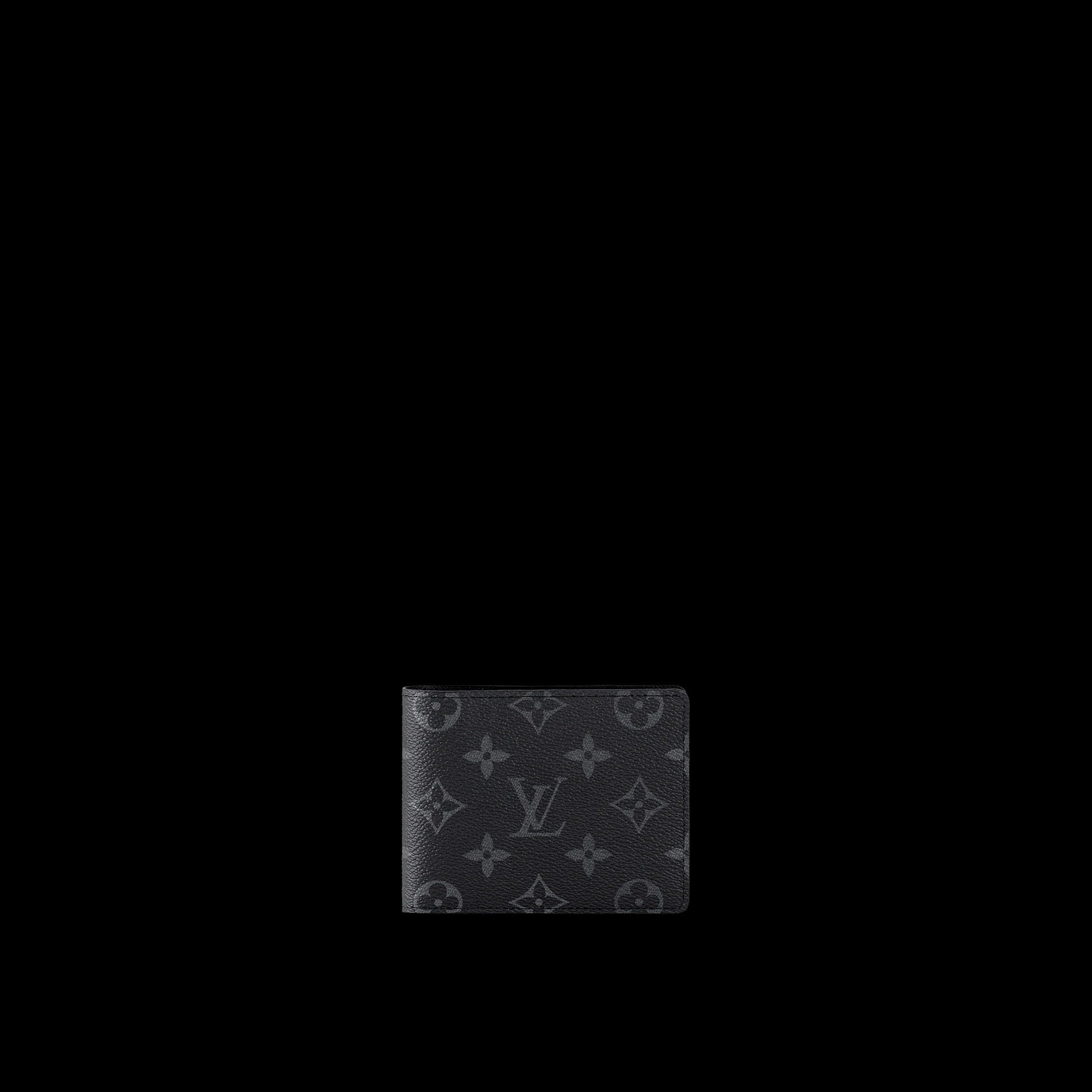 louis-vuitton-multiple-wallet-monogram-eclipse-wallets-and-small-leather-goods--M61695_PM2_Front view